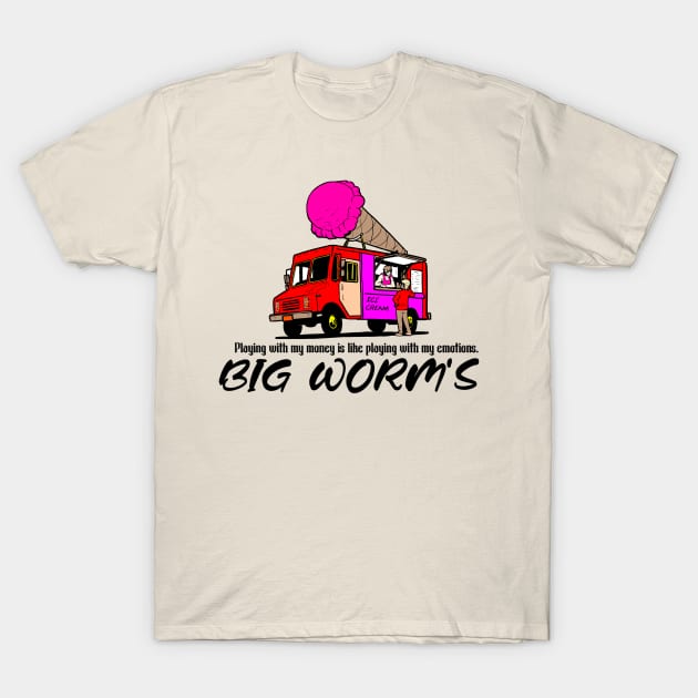 Big worm t-shirt T-Shirt by Sons'tore